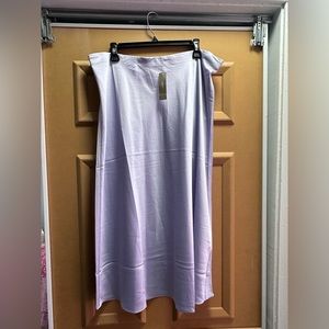 Jcrew Lavender Slip Skirt Size XL